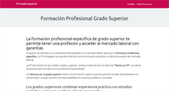 Desktop Screenshot of fpgradosuperior.com